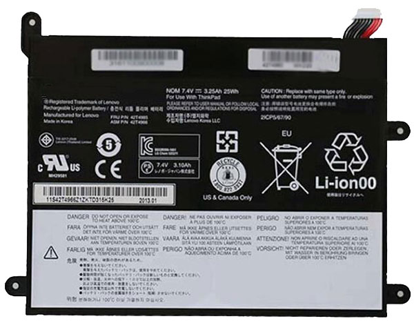 komputer riba bateri pengganti lenovo 42T4985 