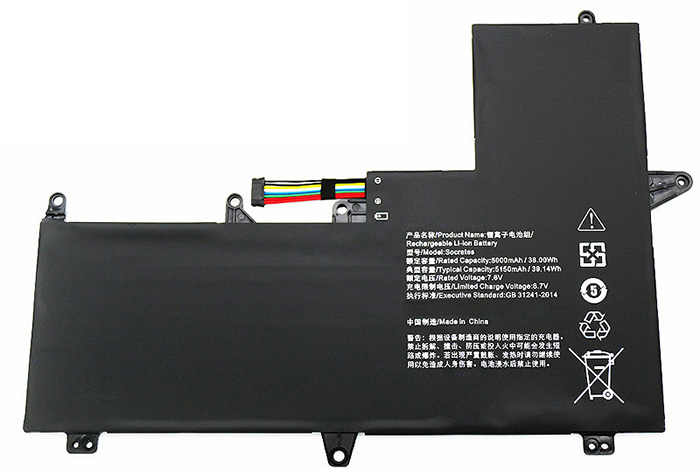 bateria do portátil substituição para Lenovo XiaoXin-Air-12 