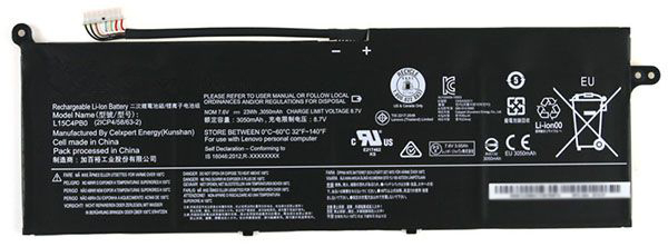 komputer riba bateri pengganti Lenovo L14M4P22 