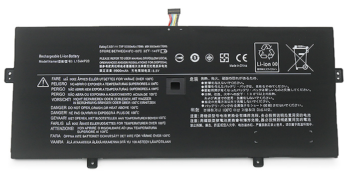 bateria do portátil substituição para LENOVO L15M4P21 