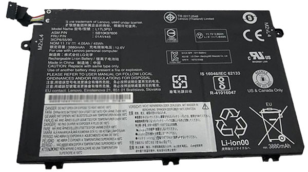 Laptop Battery Replacement for lenovo SB10K97606 