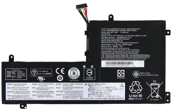 komputer riba bateri pengganti Lenovo Legion-Y530-15ICH 