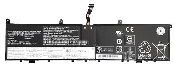 Laptop Battery Replacement for lenovo L17M4P72 