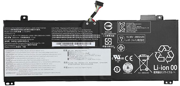 Baterai laptop penggantian untuk LENOVO L17M4PF0 