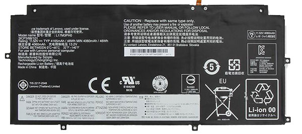 bateria do portátil substituição para LENOVO L17MMPH0 