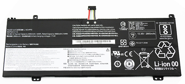 Baterie Notebooku Náhrada za Lenovo ThinkBook-14S-IWL 