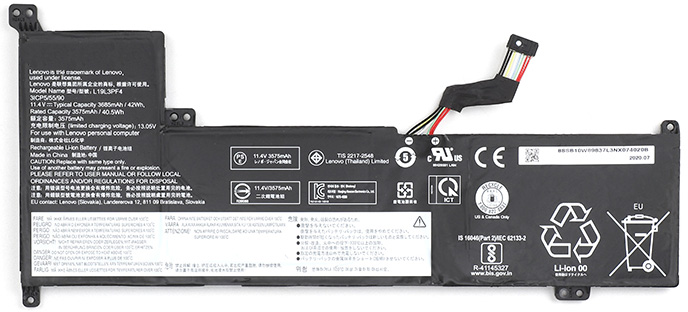 bateria do portátil substituição para LENOVO V17-IIL-(82GX)-Serie 