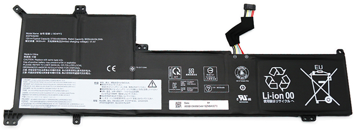 bateria do portátil substituição para Lenovo IdeaPad-3-17ADA05 
