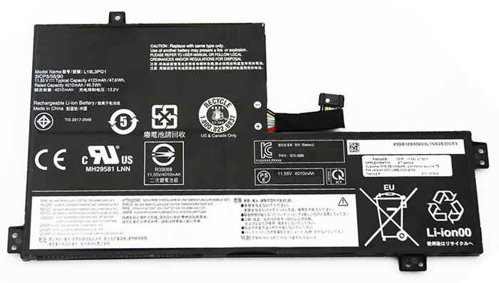 bateria do portátil substituição para Lenovo L19C3PG1 