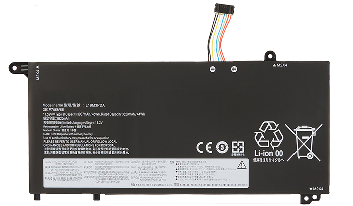 batérie notebooku náhrada za Lenovo L19C3PDA 