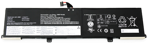 bateria do portátil substituição para Lenovo L19C4P71 