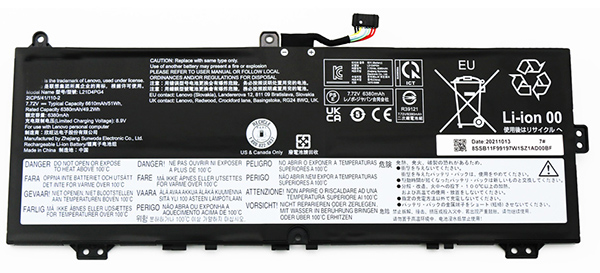 Baterai laptop penggantian untuk LENOVO L20M4PG4 