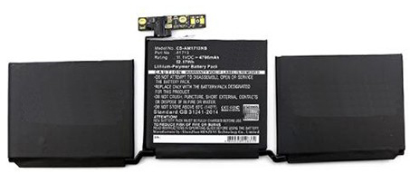 PC batteri Erstatning for apple A1713 