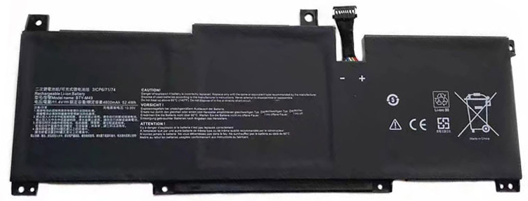 Laptop Battery Replacement for msi MS-14D1 