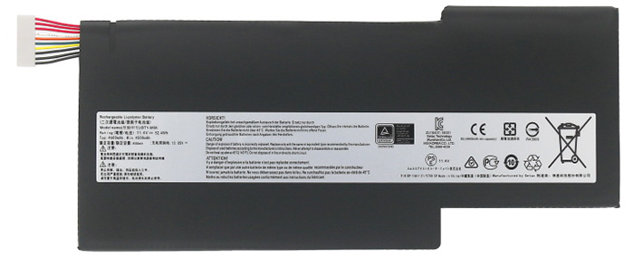 PC batteri Erstatning for MSI MS-17F3 