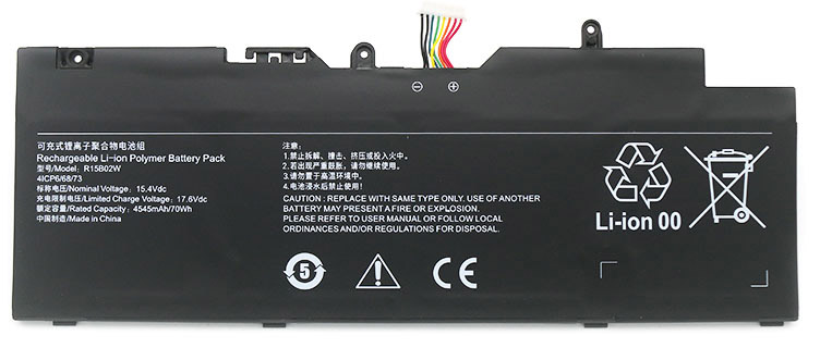 PC batteri Erstatning for XIAOMI XMA2007-BB 