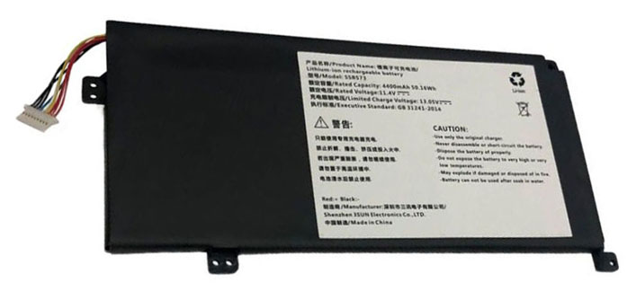 Baterai laptop penggantian untuk MECHREVO SWIN-GGRTTF01 