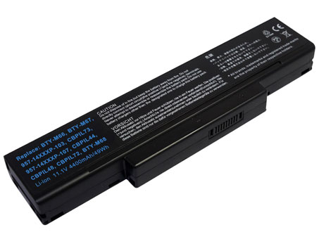 PC batteri Erstatning for MSI GE603 