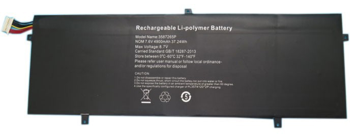bateria do portátil substituição para PEAQ HW-3487265 