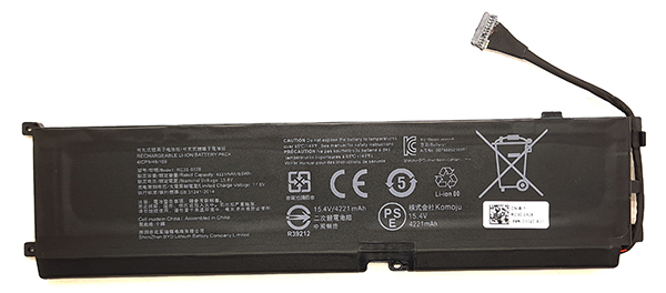 bateria do portátil substituição para RAZER RC30-0328 