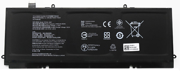Laptop Battery Replacement for RAZER RC30-0357 