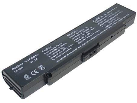 Baterai laptop penggantian untuk sony VAIO VGN-SZ430N/B 