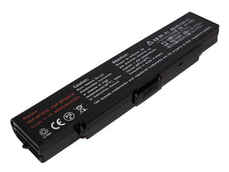 bateria do portátil substituição para sony VAIO VGN-SZ61MN/B 