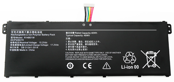 PC batteri Erstatning for XIAOMI RedmiBook-16-AMD-Ryzen-R5 