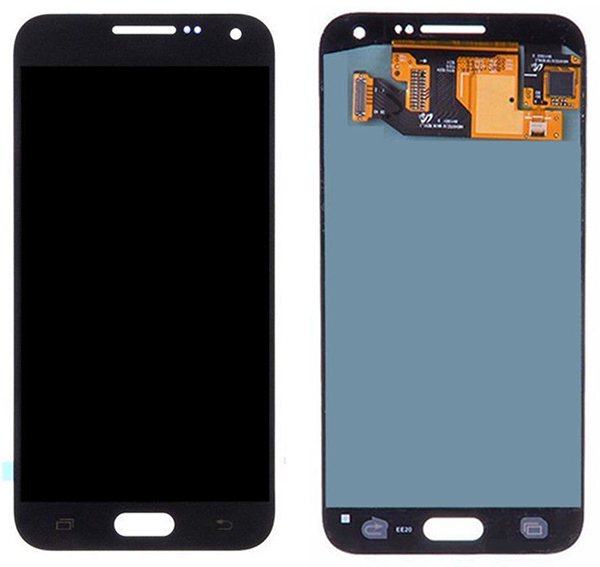 Mobiltelefon skjerm Erstatning for SAMSUNG SM-E500 