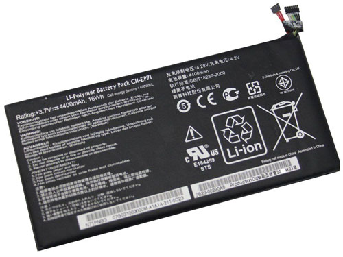 PC batteri Erstatning for asus C11-EP71 
