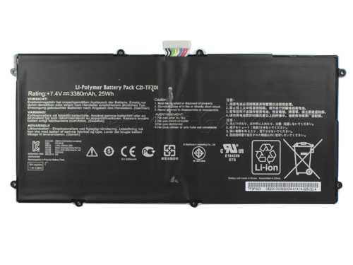 PC batteri Erstatning for asus C21-TF301 