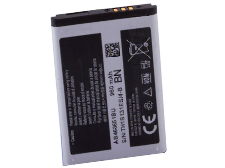 Mobiltelefon Batteri Erstatning for Samsung AB463651BU 