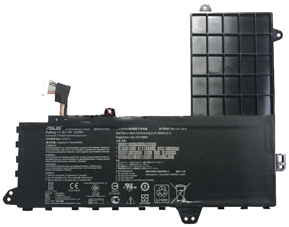 PC batteri Erstatning for asus B21N1505 