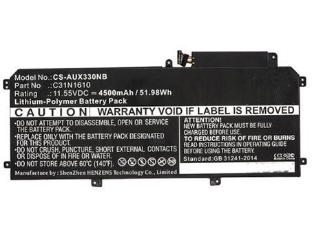 Laptop Battery Replacement for asus ZenBook-UX330CA-FC020T 