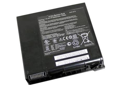 bateria do portátil substituição para ASUS G74JH Series 