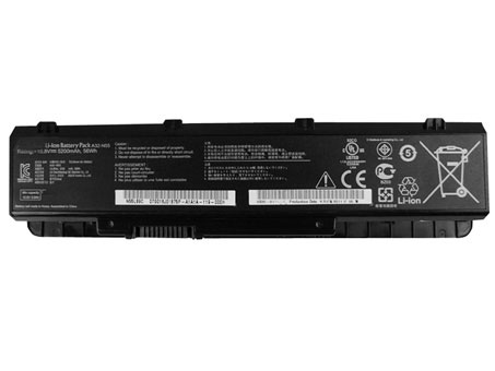 PC batteri Erstatning for asus N75SJ 