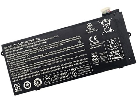 Baterie Notebooku Náhrada za ACER Chromebook-C720-2827 