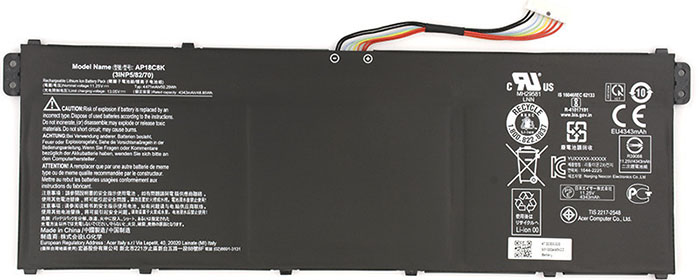Laptop Battery Replacement for acer AP18C8K 