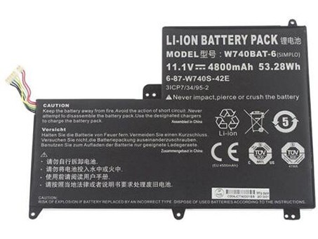 Laptop Battery Replacement for TERRANS FORCE X411-47J 