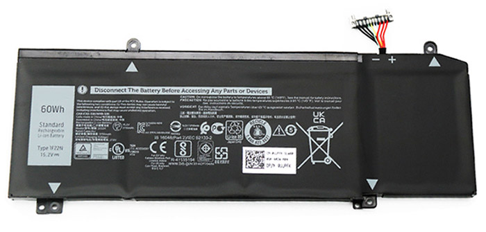 komputer riba bateri pengganti DELL Alienware-ALW15M-R1735R 