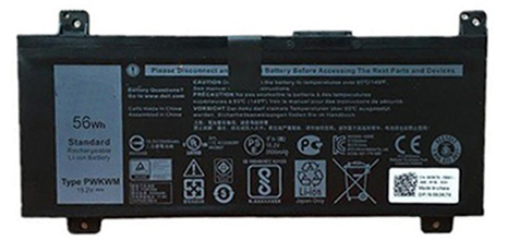 komputer riba bateri pengganti DELL Inspiron-14-7000 