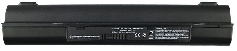 bateria do portátil substituição para FUJITSU FMVNBP186 