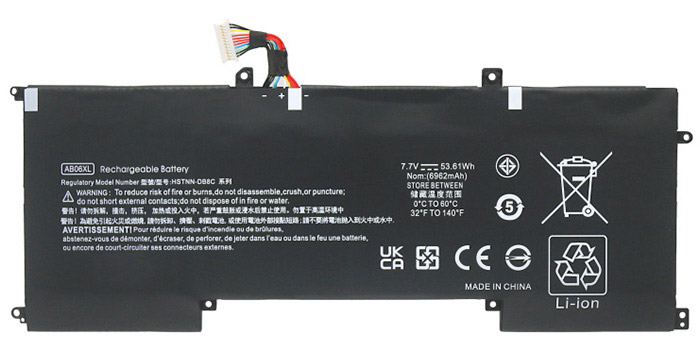 PC batteri Erstatning for Hp Envy-13-AD000-Series 