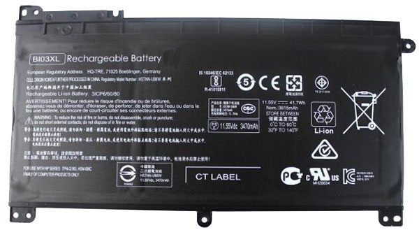 PC batteri Erstatning for Hp Pavilion-X360-13--u019TU 