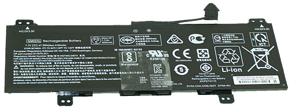 노트북 배터리 에 대한 교체 hp Chromebook-X360-11-G1-EE 