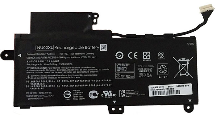 Laptop Battery Replacement for HP TPN-W117 