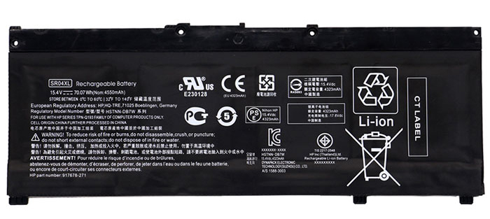 Laptop Battery Replacement for HP SR04XL 