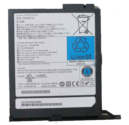 bateria do portátil substituição para FUJITSU LIFEBOOK-SH792 