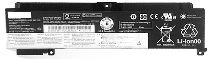Baterie Notebooku Náhrada za Lenovo SB10F46463 