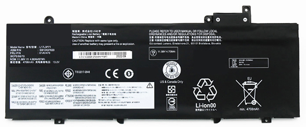 bateria do portátil substituição para Lenovo SB10K97620 